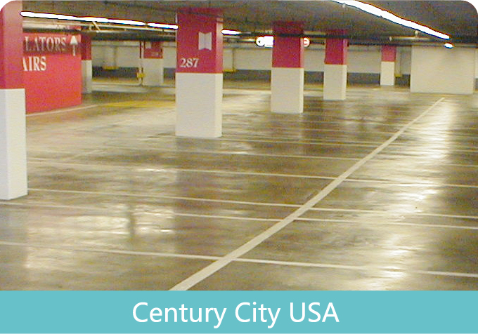 Century City USA 安斯福妙樂停車庫地坪
