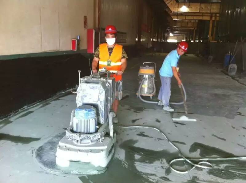 研磨機(jī)研磨施工----上海耐福地坪