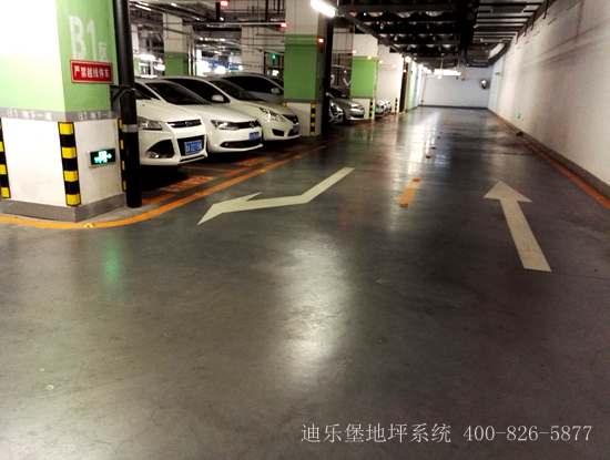 濟南綠地密封固化劑停車庫地坪
