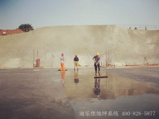 安斯福妙樂密封固化劑地坪材料施工2-----上海耐福地坪