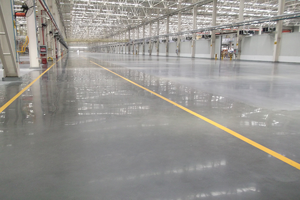 汽車車間固化地坪 汽車車間固化地坪