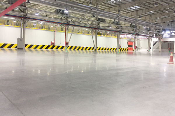 橡膠輪胎車間固化地坪 橡膠輪胎車間固化地坪