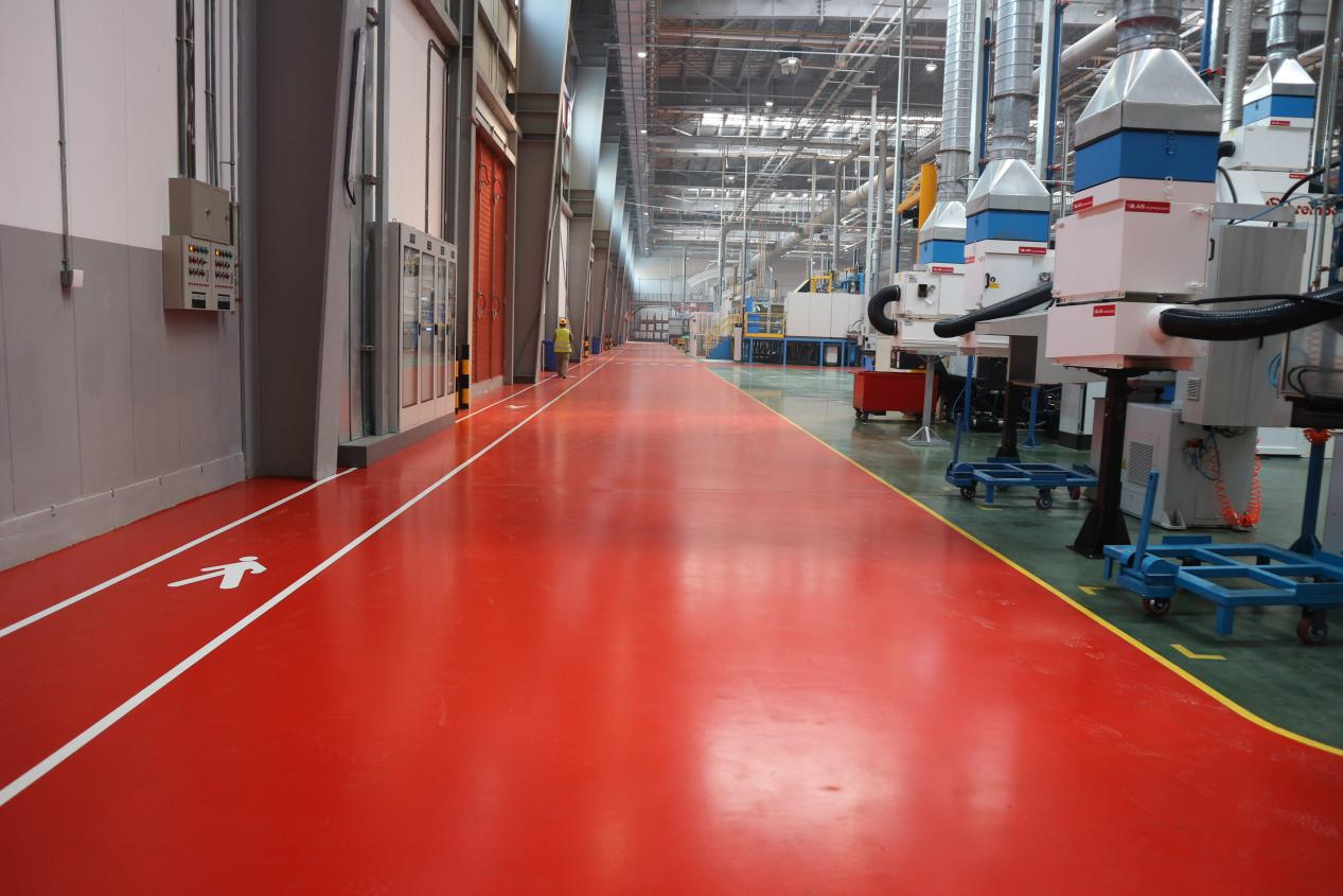 水性聚氨酯砂漿地坪