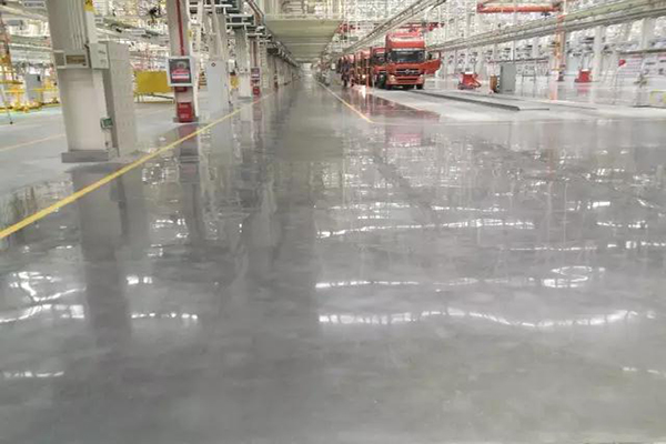 汽車(chē)車(chē)間固化地坪解決方案 汽車(chē)車(chē)間固化地坪解決方案