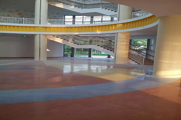 海門市直機關(guān)幼兒園——鋼化地坪