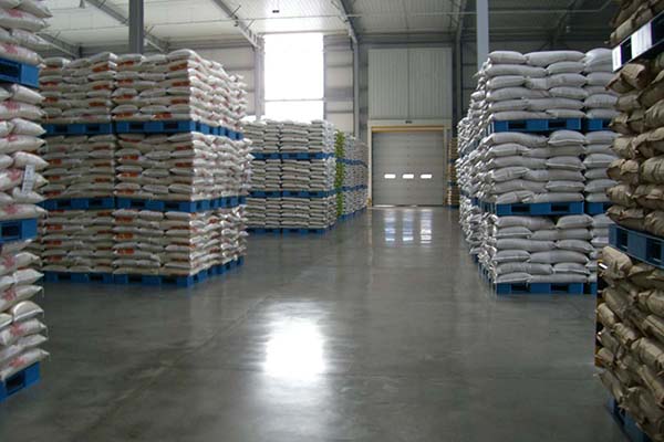 中糧米業(yè)食品車間地面—迪樂堡密封固化地坪