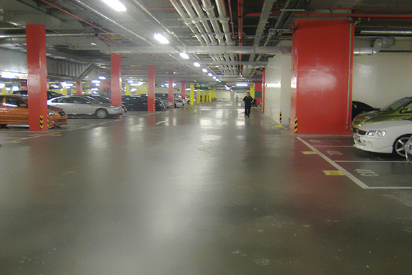 澳門威尼斯人停車場地面——迪樂堡密封固化地坪